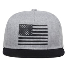 Load image into Gallery viewer, American Flag Snapback Cap
